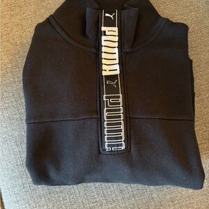 PUMA Black Crop Sweater